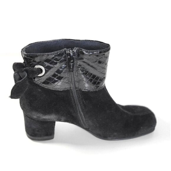 Shoe be Do Suede Ankle Boots Womens Size  4 EU 34 Made in Italy - Picture 2 of 14